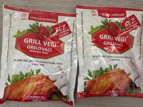 Nové koření- grilovací koření 2 ks, pálivá paprika,