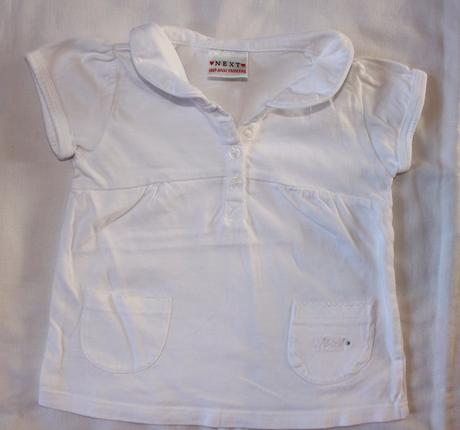 X197. tunika s knoflíčky 9-12 měs., next,80