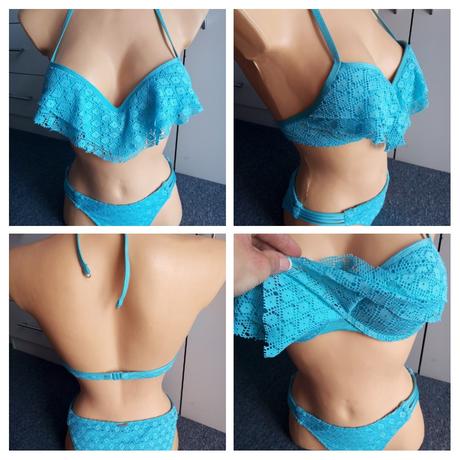 Dvoudílné plavky zn."ensored" vel."s", s