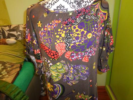 Květovaný top nebo minišaty, miss sixty,42