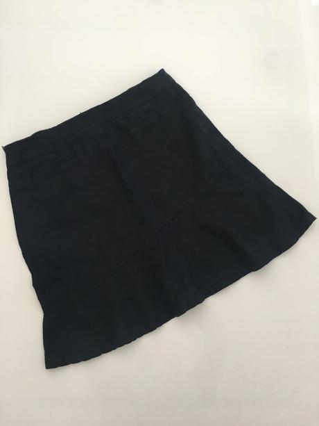 Lněná sukně h&m, vel. s, h&m,s