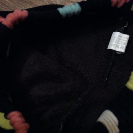 Zateplené legíny s barevnými kolečky, 134