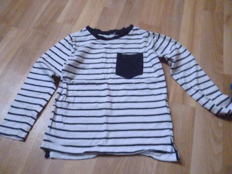 Pruhaté triko 4-5, 110