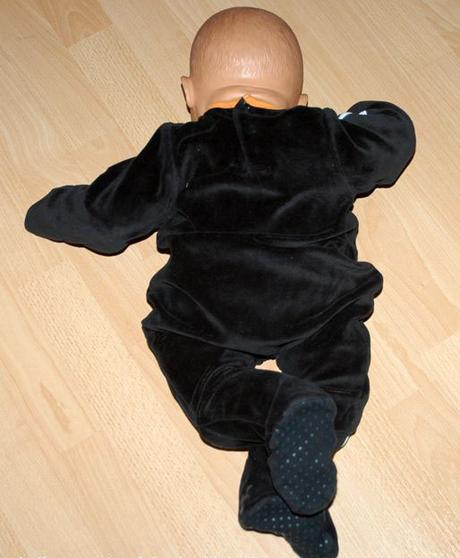 Karnevalový kostým / overal pro malého kostlivce,