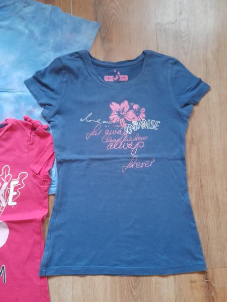 7 x tričko, vel 134/140 ham,tcm, ppco atd, h&m,134