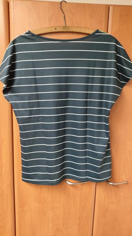 Letní top modrý, l