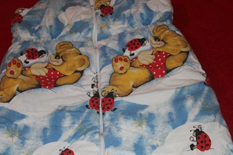 Dětský spací pytel medvídci a berušky, 