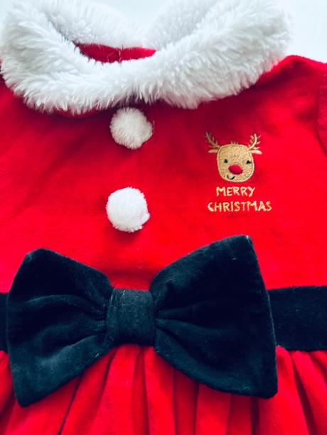 An13/ kostým šaty vánoční - v.2/3 roky, 98