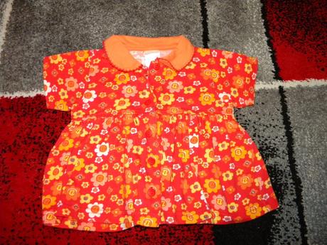 Bavlněné šaty zn,c & a baby club vel.62, c&a,62