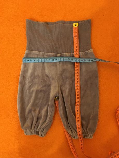 Semišové fialové tepláčky (vel. 56-62), 56