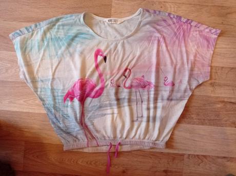 Krátké tričko, h&m,146