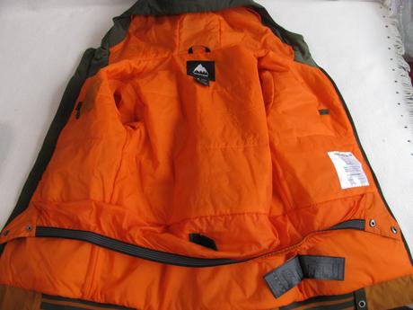 Dětská zimní lyžařská bunda s kapucí burton, burton,134