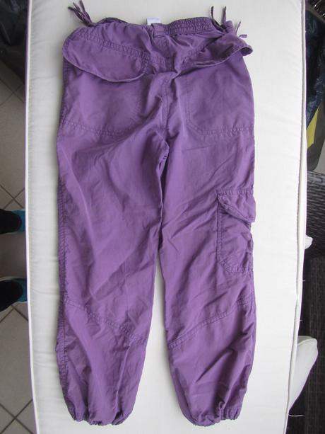 2x plátené kalhoty, lindex a bhs, 116-122, lindex,116