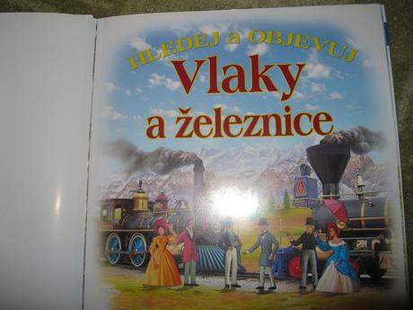 Knížka vlaky a železnice, 