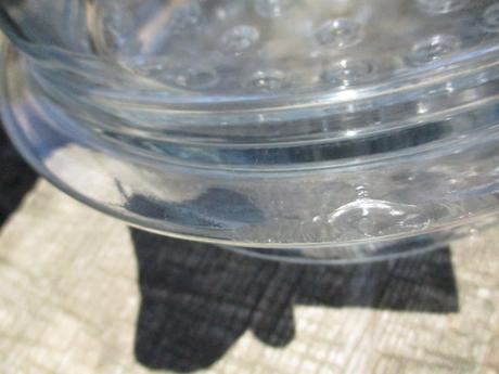 Skleněné parní nástavce s poklicí set 4ks, 