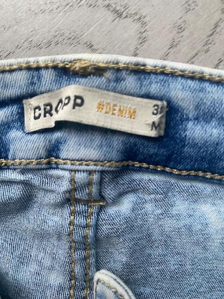 Krásné pružné slim jeansy cropp velikost 38/m, 38
