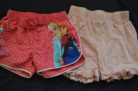 Tenké kraťasy frozen v.128 disney, disney,128