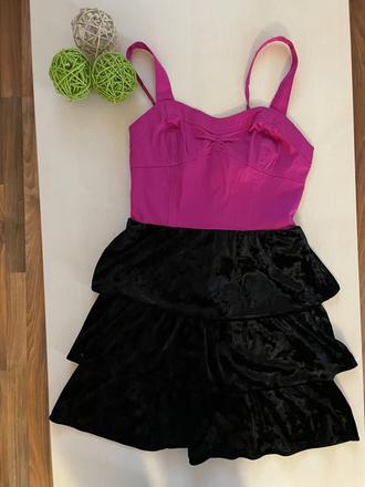 Nové sametové šaty vel s/m i xs, aeropostale, aeropostale,s