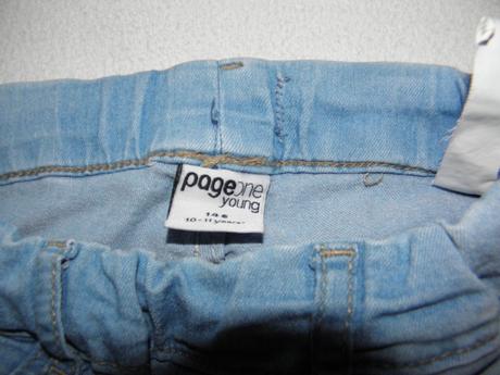 Dívčí rifle / džíny zn. page one young vel.146, 146