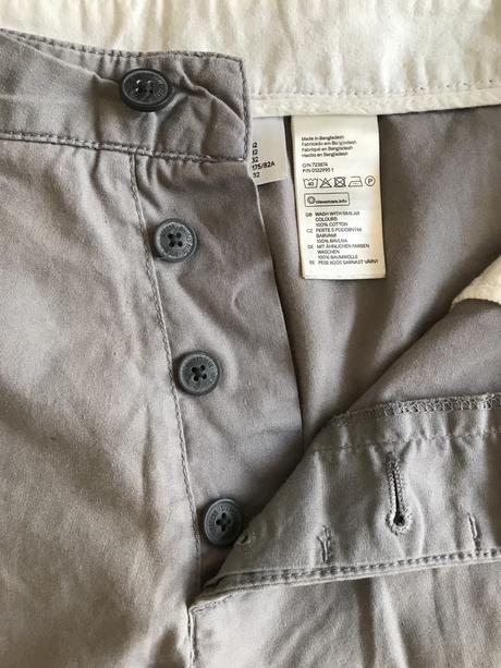 Pánské kraťasy bermudy, h&m,32