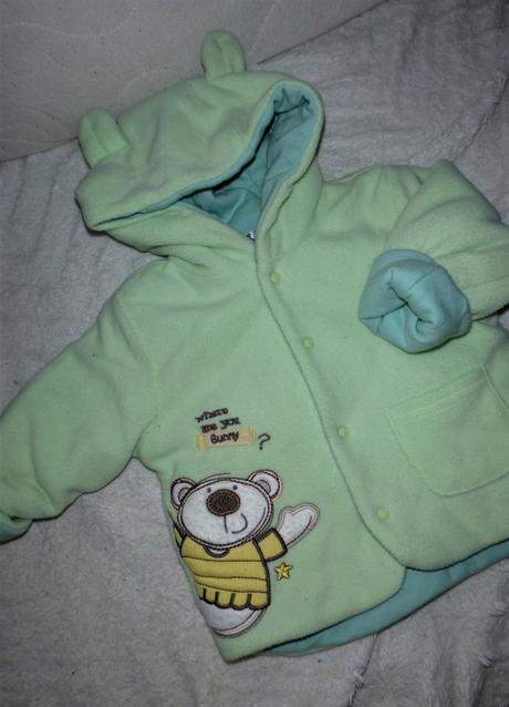 Teploučký bundo-kabátek vel.74, 74