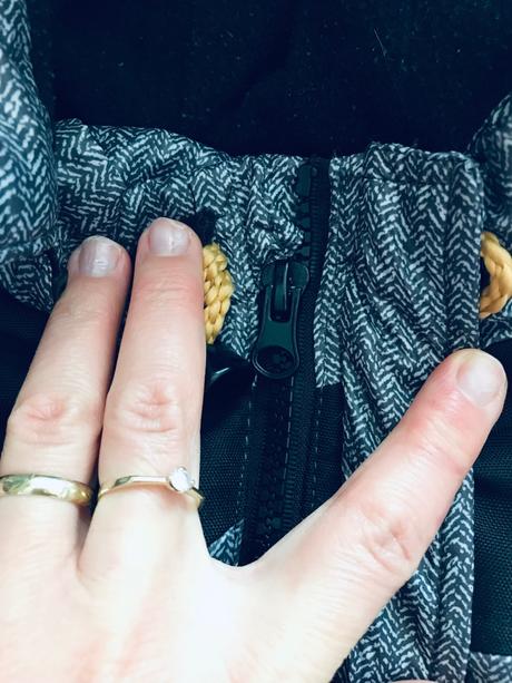 Bunda zimní - v.3/6 měs, babaluno,68