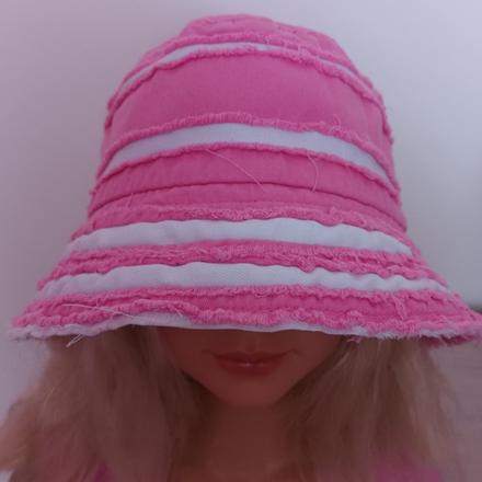 Letní klobouček růžový dívčí, 110