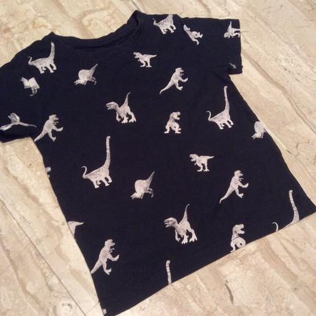 Bavlněné tričko s dinosaury, primark,92