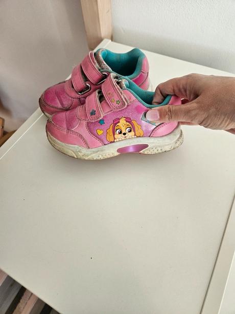 Blikací tenisky, vel. 25 (stélka 16,5 cm), deichmann,25