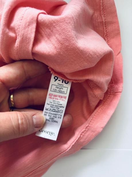 Ob/ šaty losové barvy - v. 9/10 let, george,140