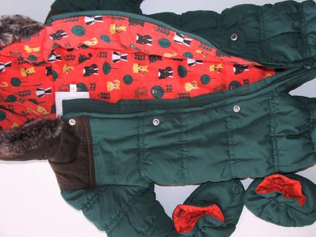 M380 zimní chlapecká kombinéza vel. 62, miniclub,62