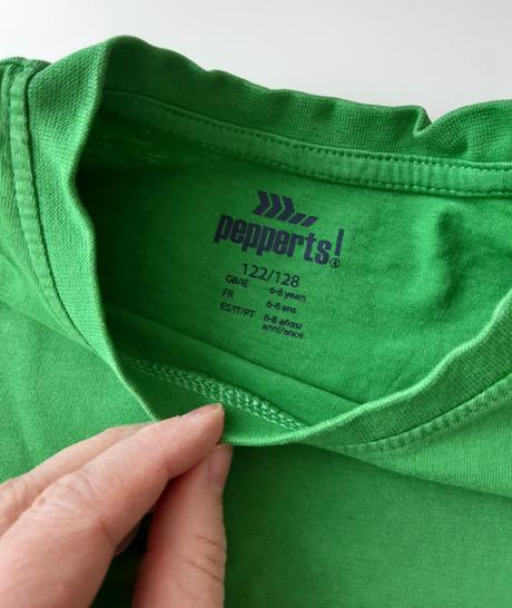 Zelené tričko 122/128, pepperts,122