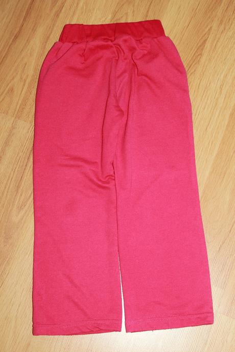 Tepláky malinové-obr. holčička vel. 104, good children,104