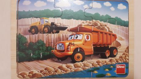 Dřevěné puzzle tatra v lomu 13 dílků,