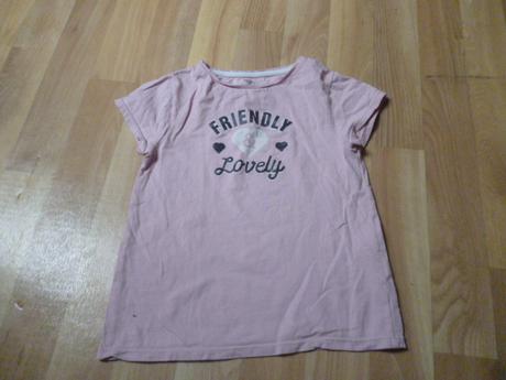Triko nápis 6-8, vertbaudet,116
