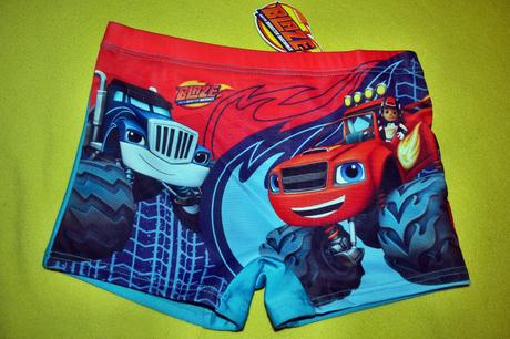 Chlapecké plavky s auty na 2-4roky, nickelodeon,98 / 104