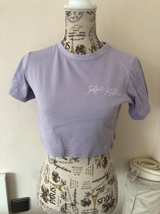 Project x paris fialove siroke tricko xs, xs