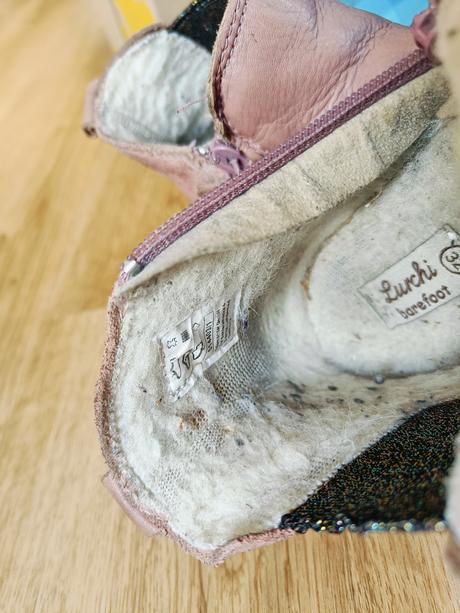 Lurchi nima nappa barefoot, vel. 32 (zateplené), lurchi,32