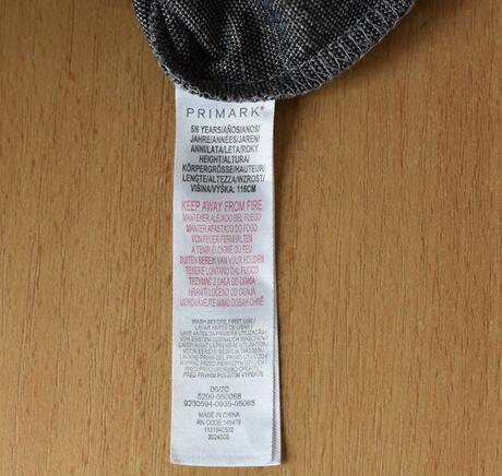 Sukně vel. 5 - 6 let, primark,116