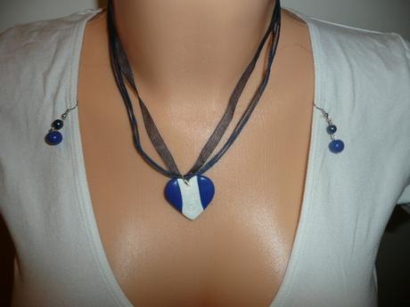 Set řetízek - náhrdelník + náušnice,