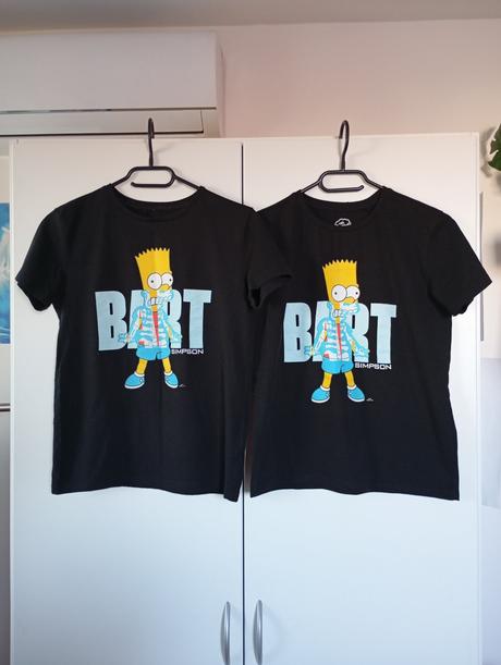 Dvakrát vtipné triko bart simpson, sinsay,152
