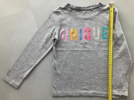 Šedé sportovní triko next unisex unique 110cm 5let, next,110