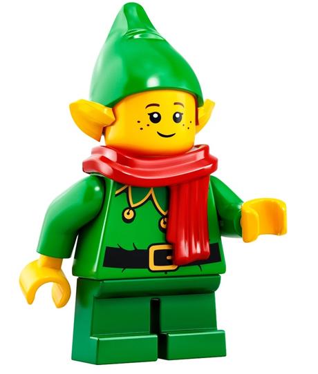 Vánoční lego creator 10275 elfí domek, 