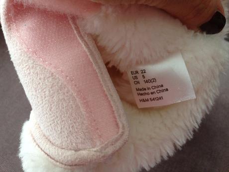 Šikézní růžové válenky holka vel.22, hm capáčky, h&m,22