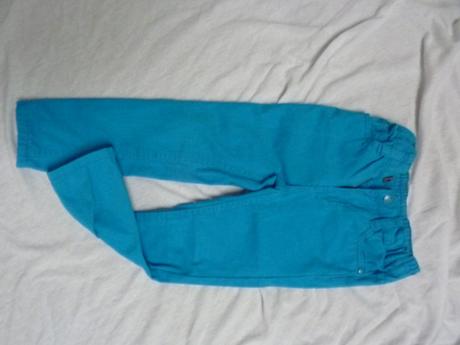 Plátěné kalhoty vel. 92, kiki&koko,92