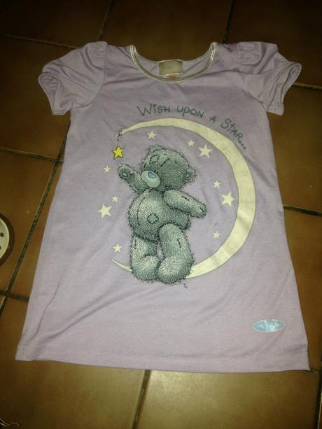 Dívčí noční košile medvídek, měsíček vel. 92 - 98, 92