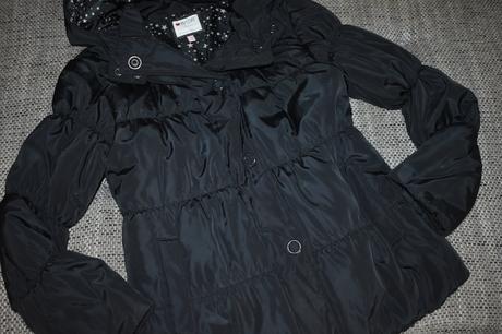 Černá podzimní bunda marks&spencer, 140/146, marks & spencer,140