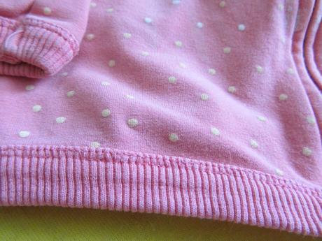 Mikina s puntíky., baby,86