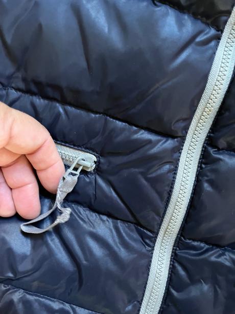 Lehká péřová vesta haust, 38