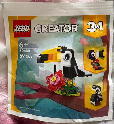 Nové lego, albert, v nerozbaleném pytlíku., 